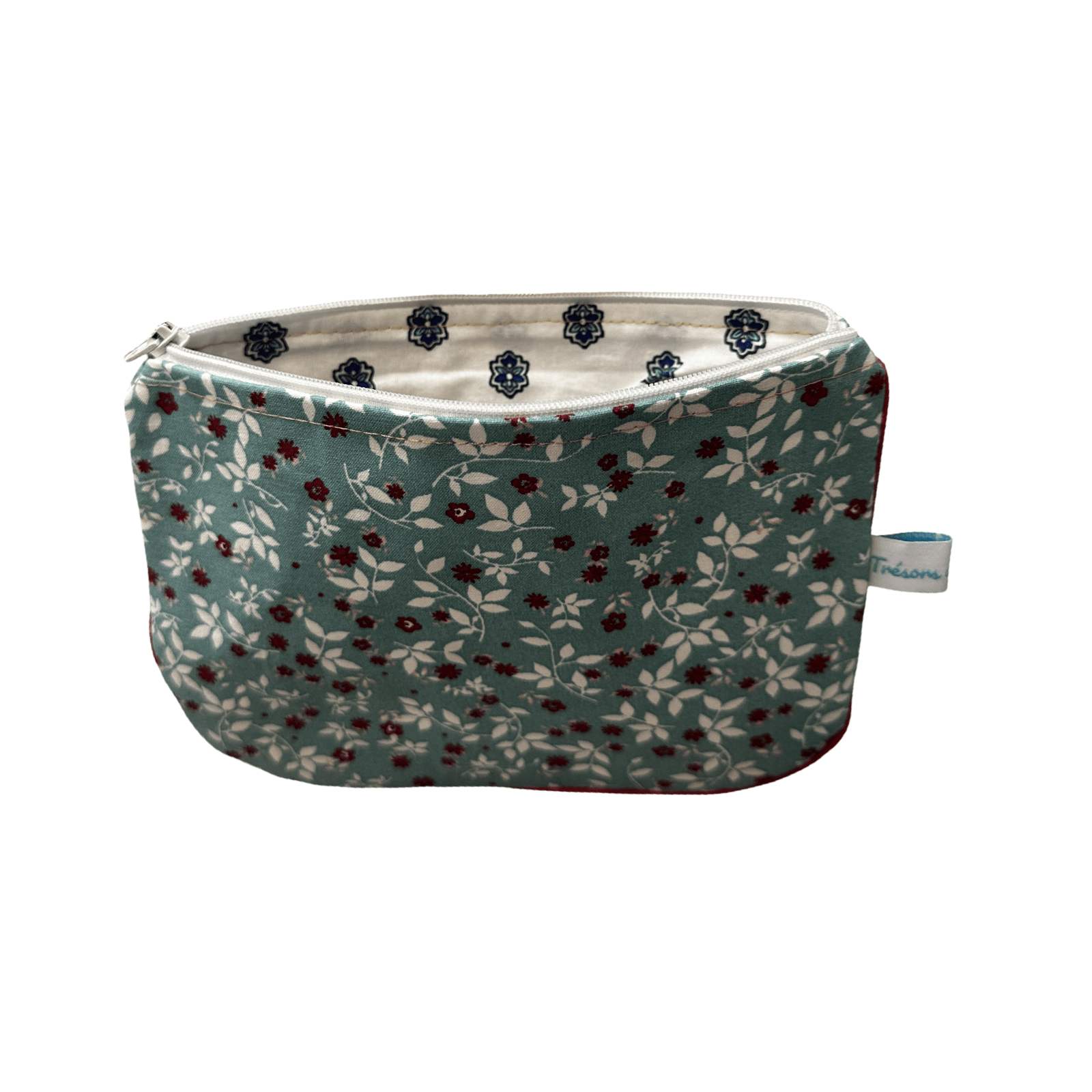 Ariès Fleur éparse rouge et bleu – Image 2