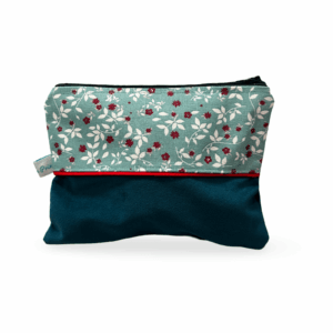 Gimini Fleur éparse rouge et bleu